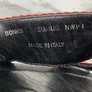 Bally Bonks Men’s Striped Black Criss Cross Slide Sandals Shoes Size 8 US 7 EU Bally | Shoes | Bally Bonks Mens Striped Black Criss Cross  main image 2